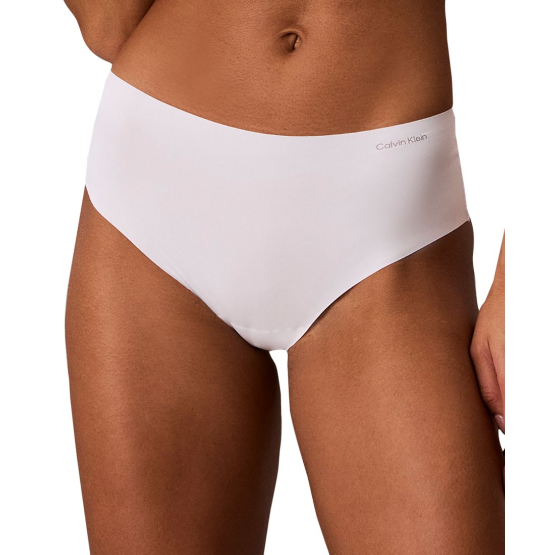 Calvin Klein Invisibles Seamless Microfiber Stretch Hipster Panty, QD5414