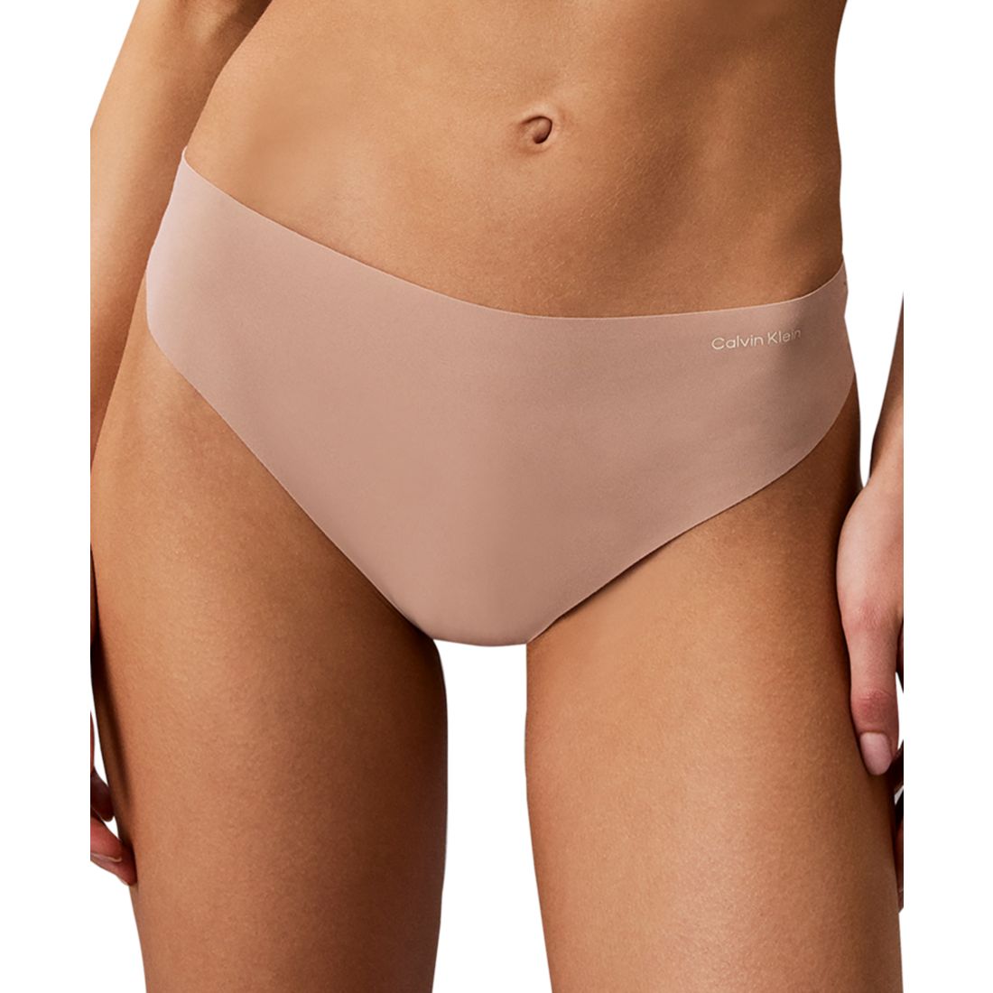 Calvin Klein Invisibles Seamless Microfiber Stretch Thong, QD5413
