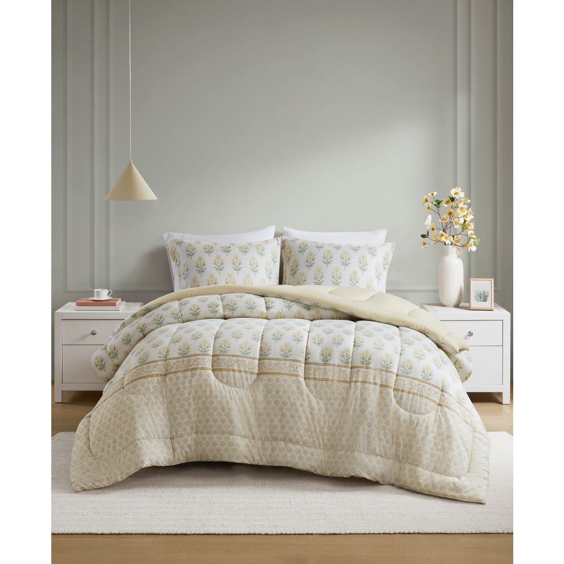 Macy's Addison Park Chloe Reversible 3-Pc. Comforter Sets