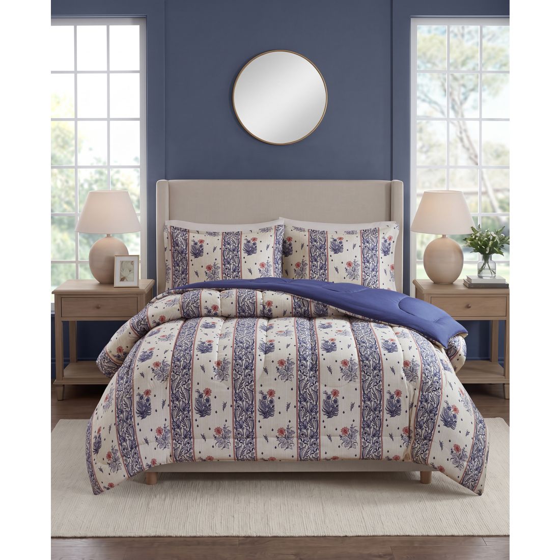 Macy's Sabine Reversible 3-Piece Comforter Sets