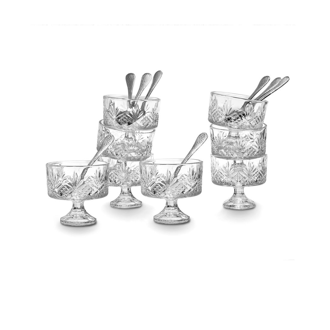 Godinger Dublin Collection Crystal 16-Pc. Trifle Tasting Set