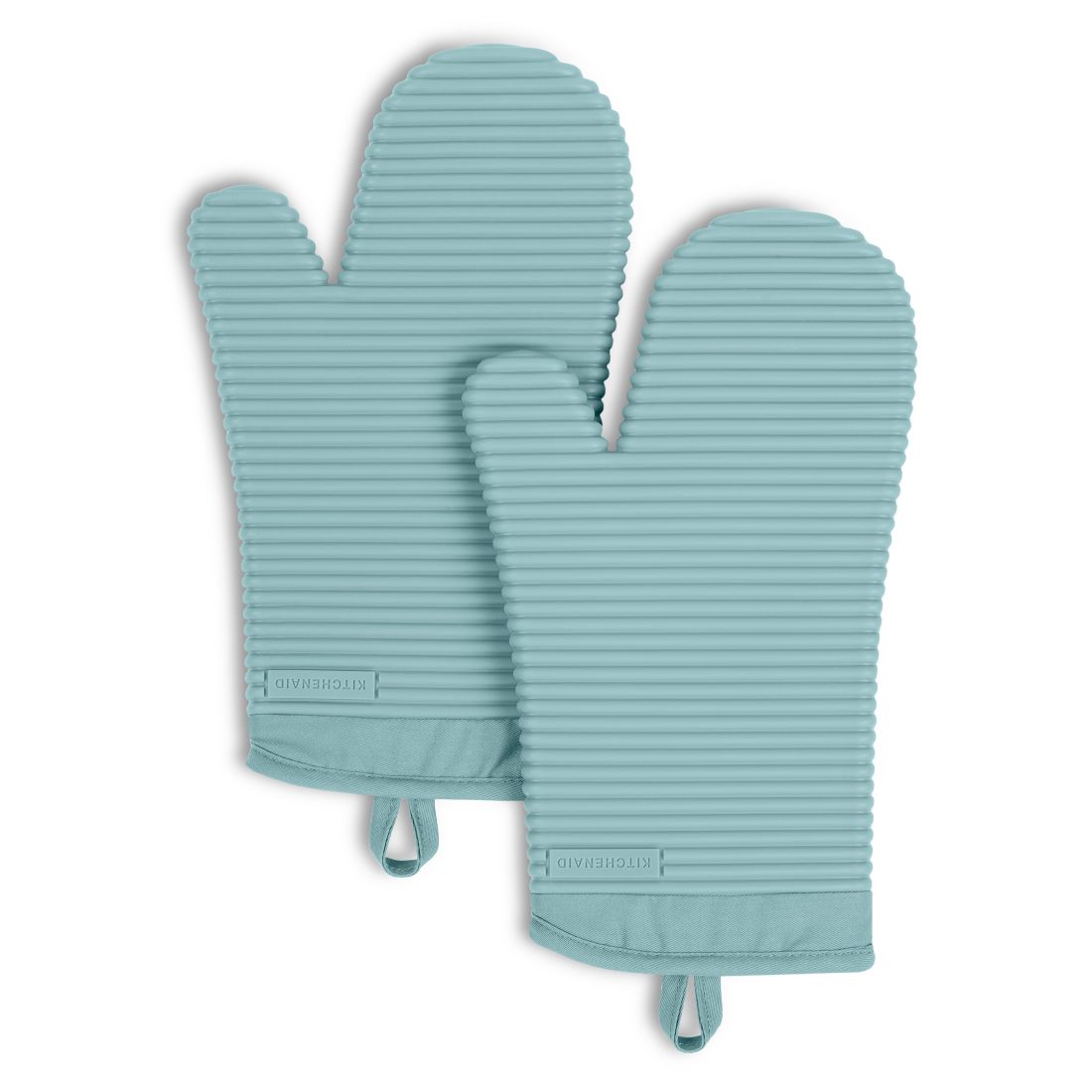 Kitchenaid Ribbed Soft Silicone 2-Pc. Oven Mitt Set