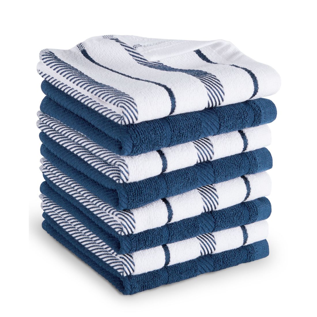 Kitchenaid Albany Stripe Dishcloth Set, 8-Pack