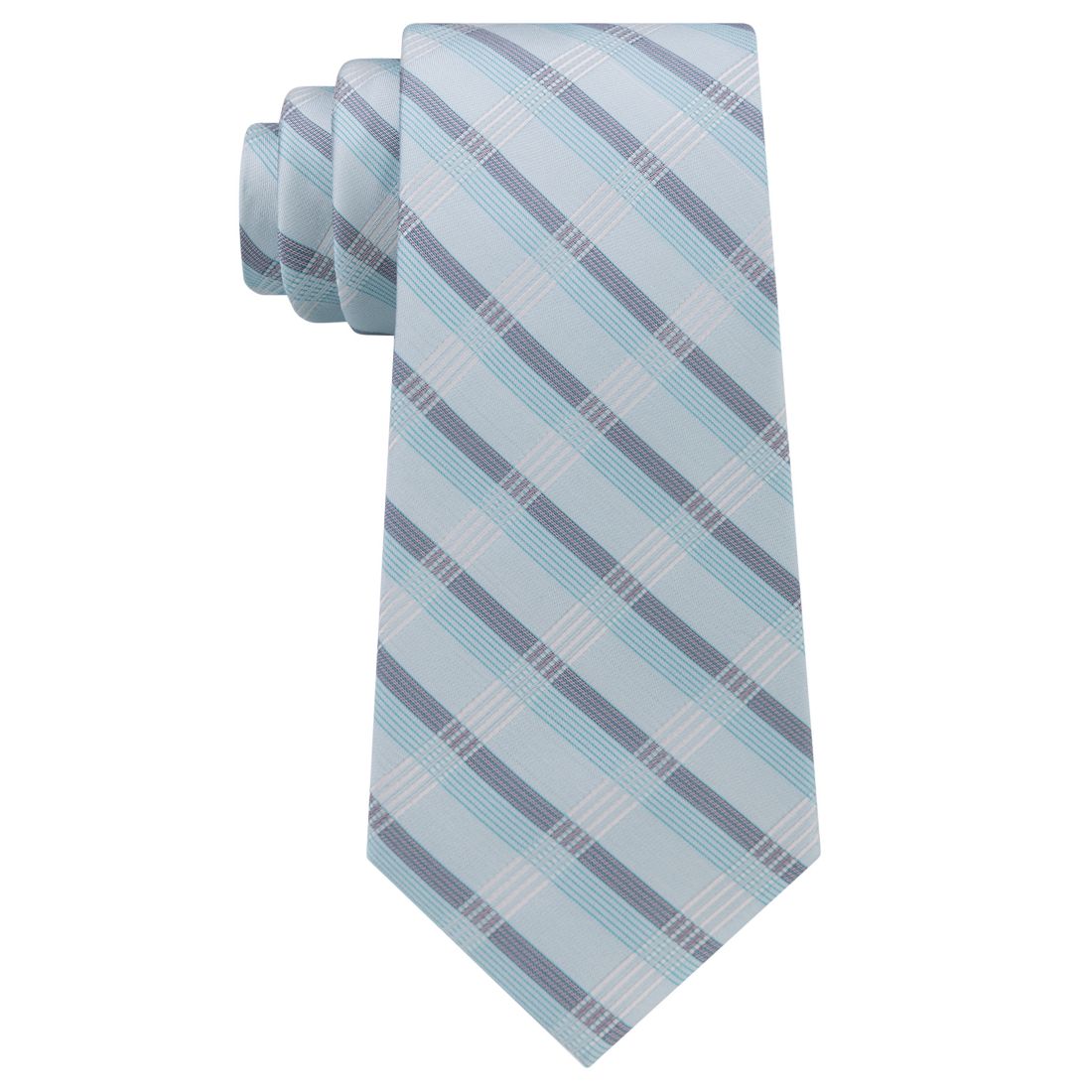 Calvin Klein Men's Creme Plaid Tie