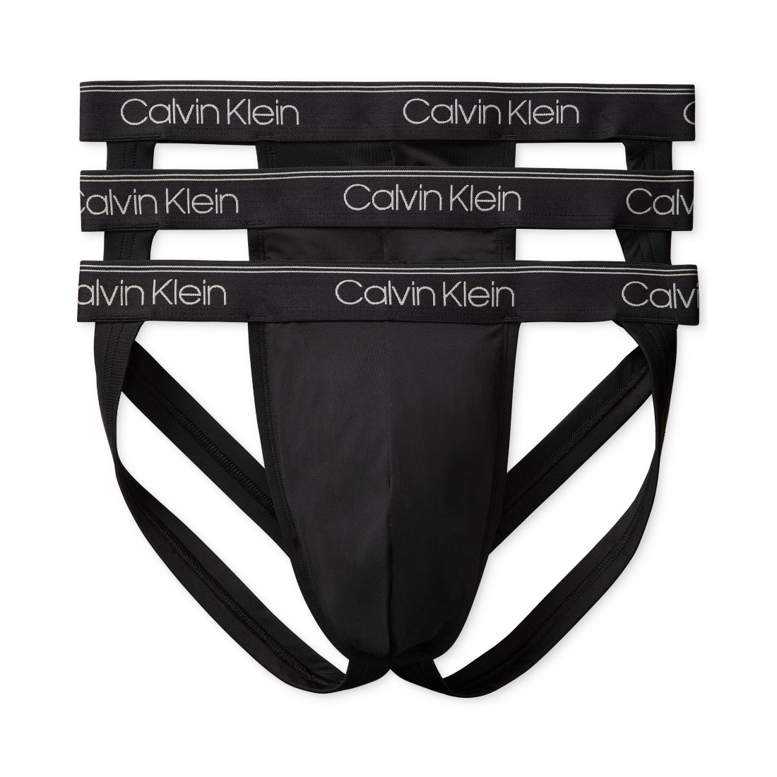 Calvin Klein Men's 3-Pk Micro Stretch Jock Straps Underwear