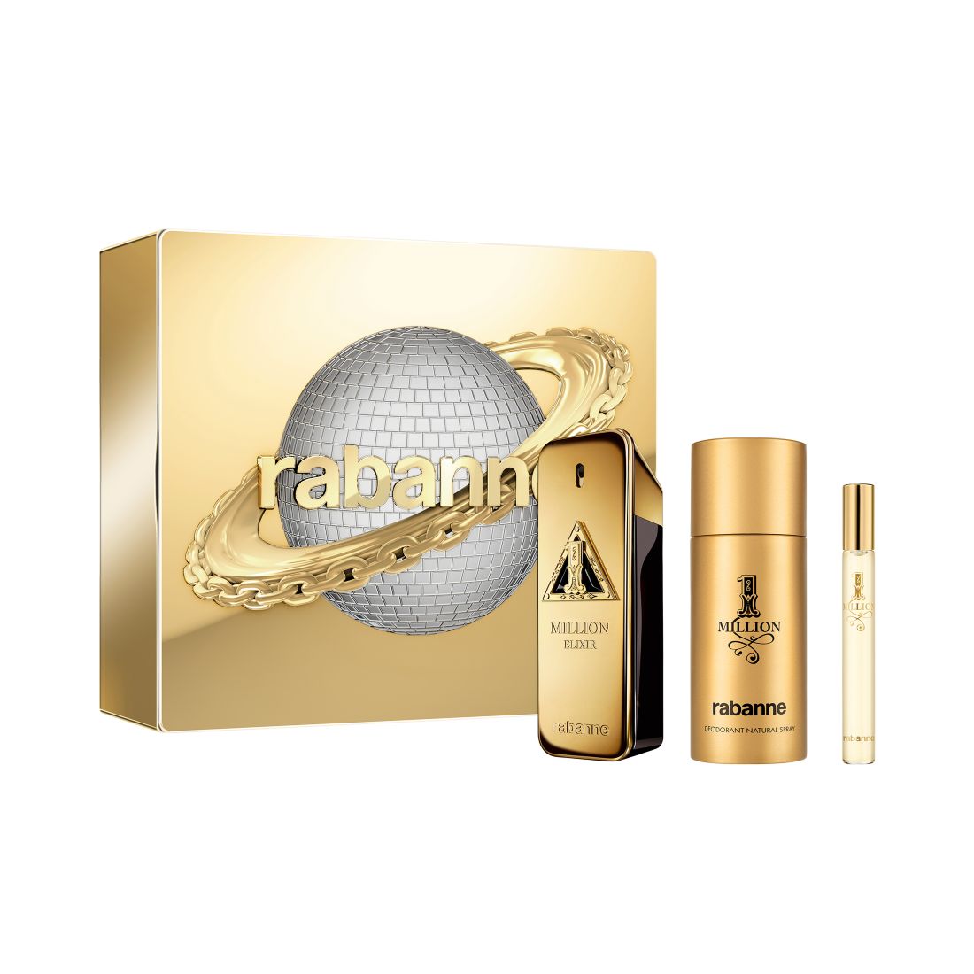Rabanne 3-Piece 1 Million Elixir Gift Set