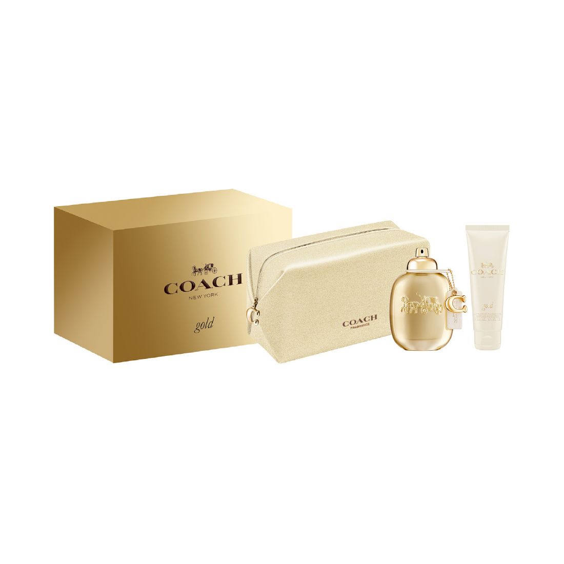 Coach 3-Piece Gold Parfum Spray Set