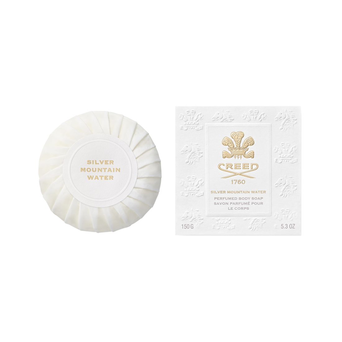 Creed Silver Mountain Water Perfumed Soap, 5.2 oz.
