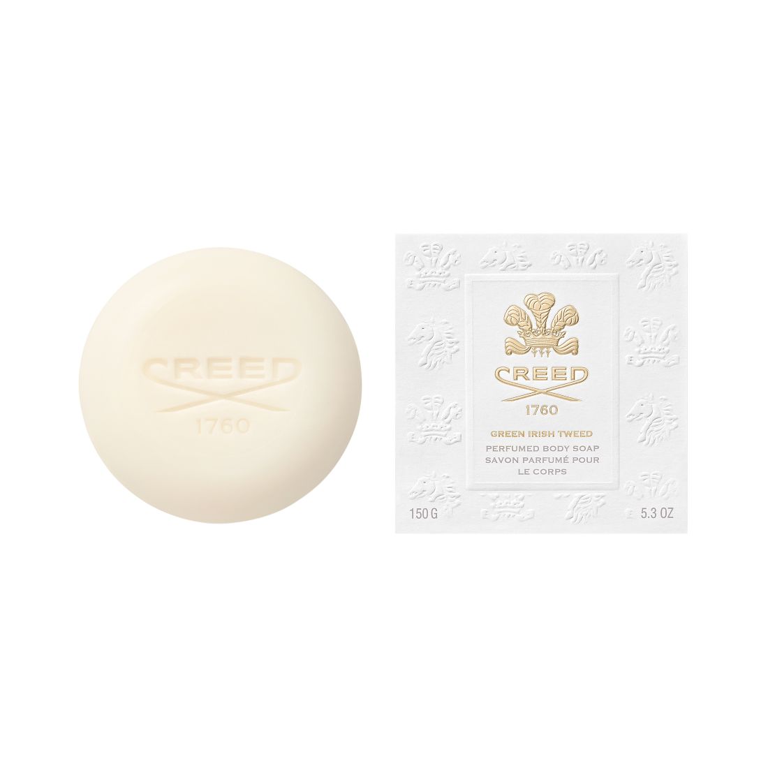 Creed Green Irish Tweed Perfumed Soap, 5.2 oz.