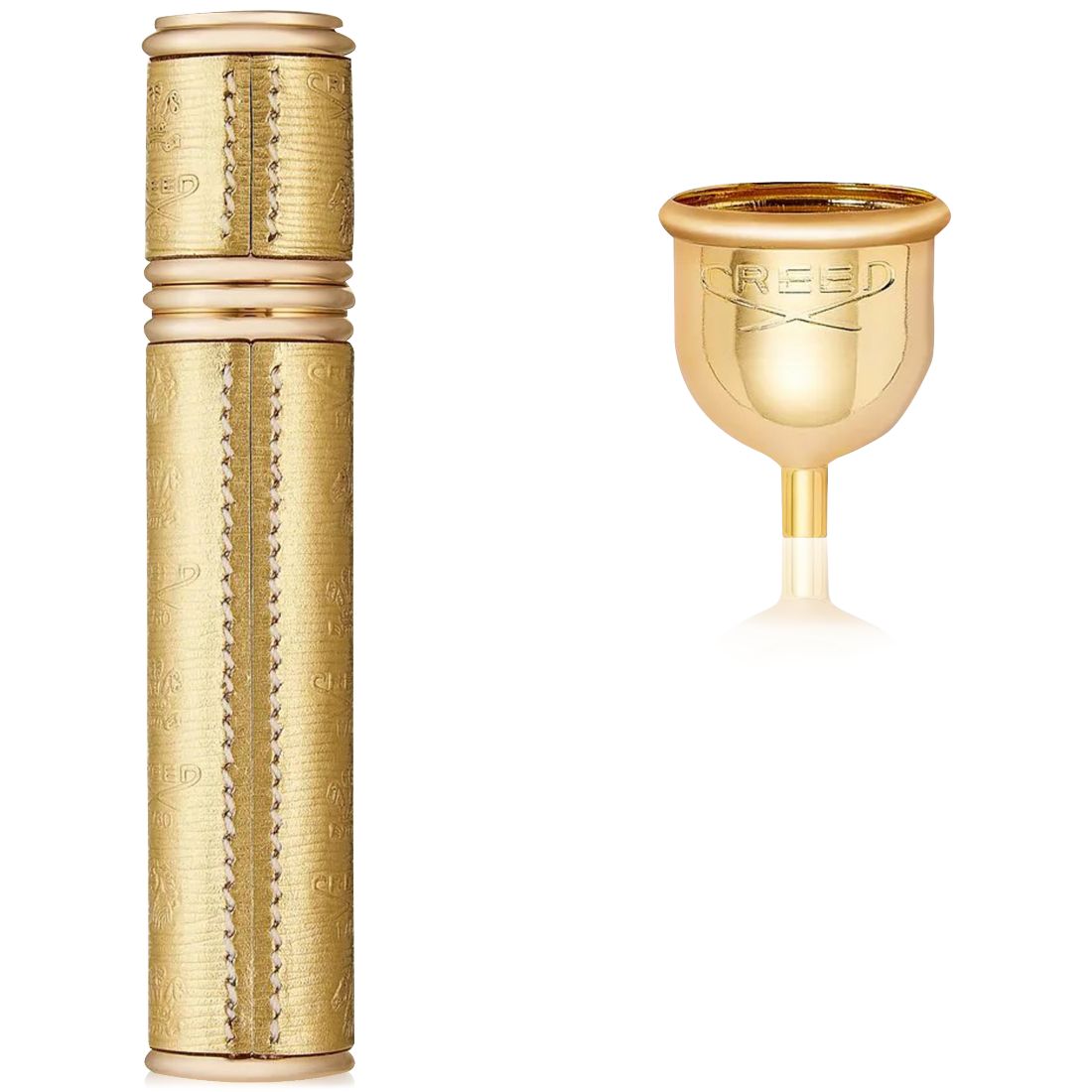 Creed Refillable Travel Perfume Atomizer - Gold/Gold, 0.33 oz.
