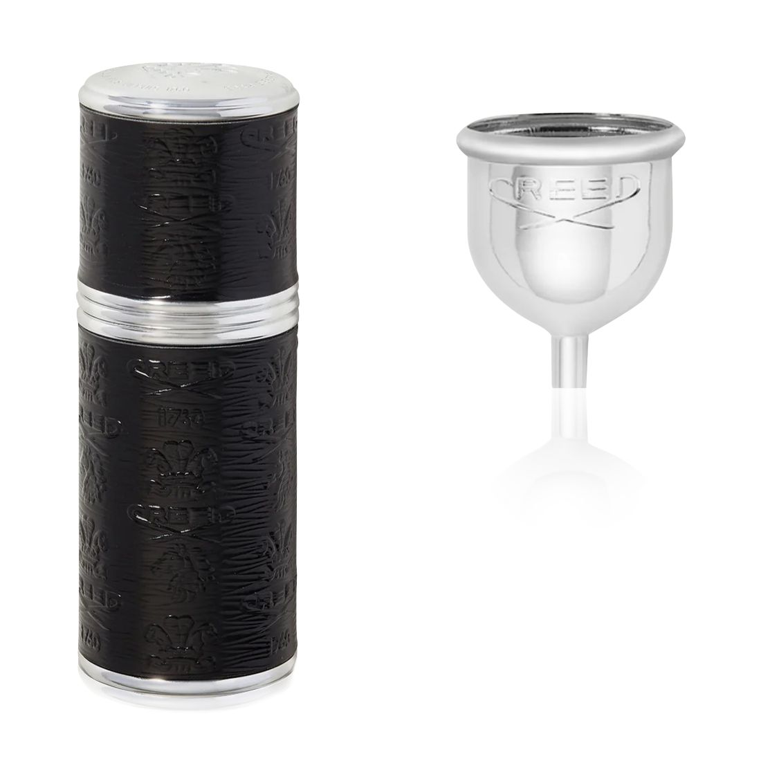 Creed Refillable Travel Perfume Atomizer - Black/Silver, 0.33 oz.