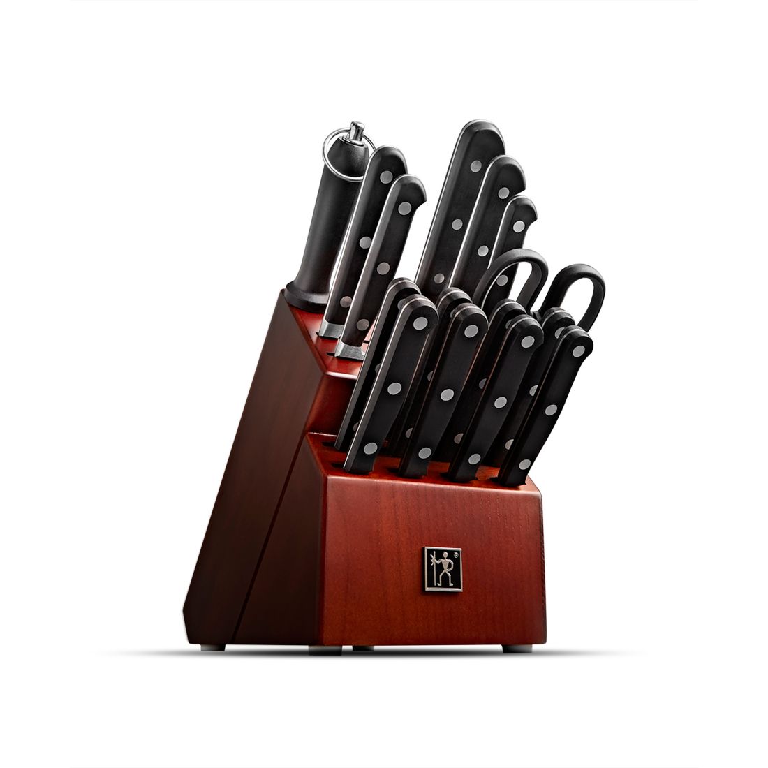 Henckels Classic Precision Knife Block Set, 16 Piece - Black, Silver-Tone