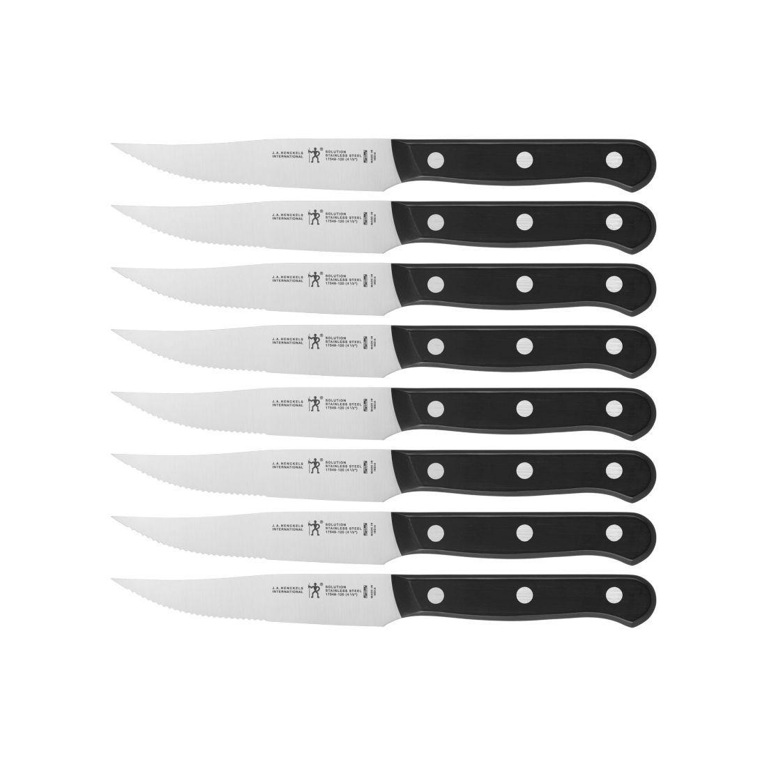 Henckels Solution 8 Piece Steak Knife Set