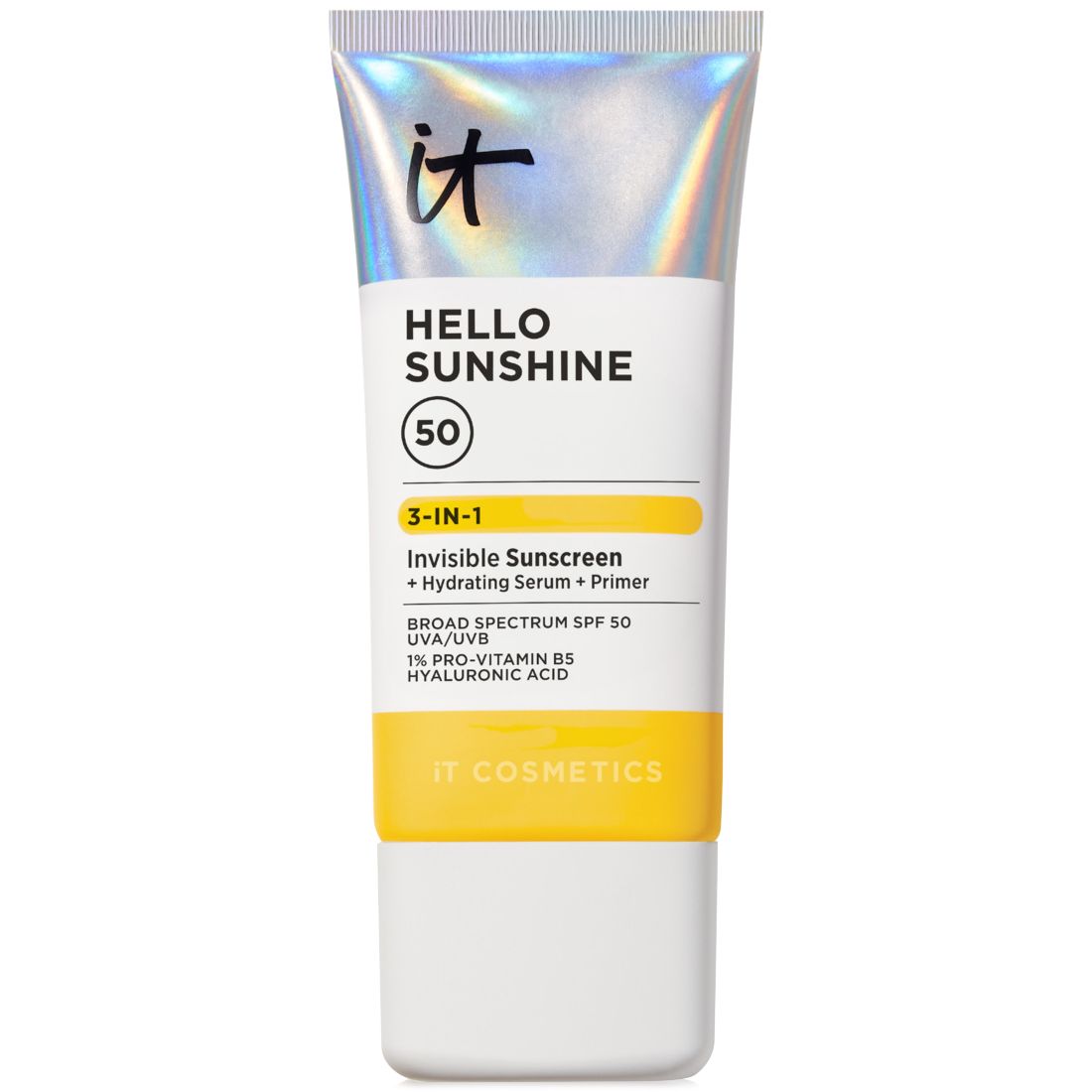 It Cosmetics Hello Sunshine Invisible Face Sunscreen Spf 50- Jumbo