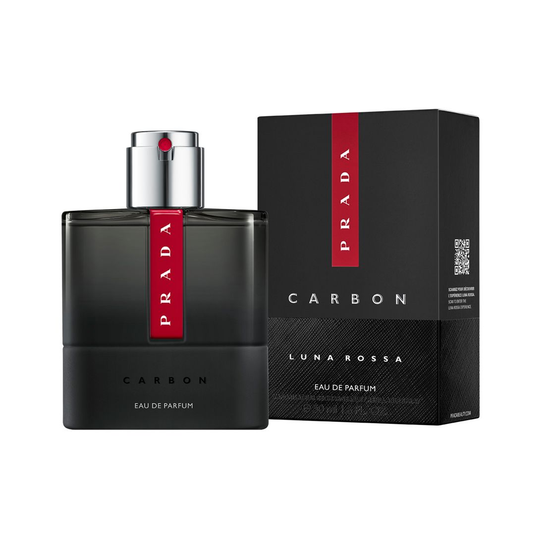 Prada Luna Rossa Carbon Eau de Parfum Spray Refillable, 1.6 oz.
