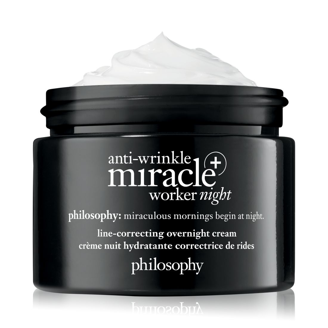 Philosophy Anti-Wrinkle Miracle Worker+ Line-Correcting Overnight Cream, 2-oz.