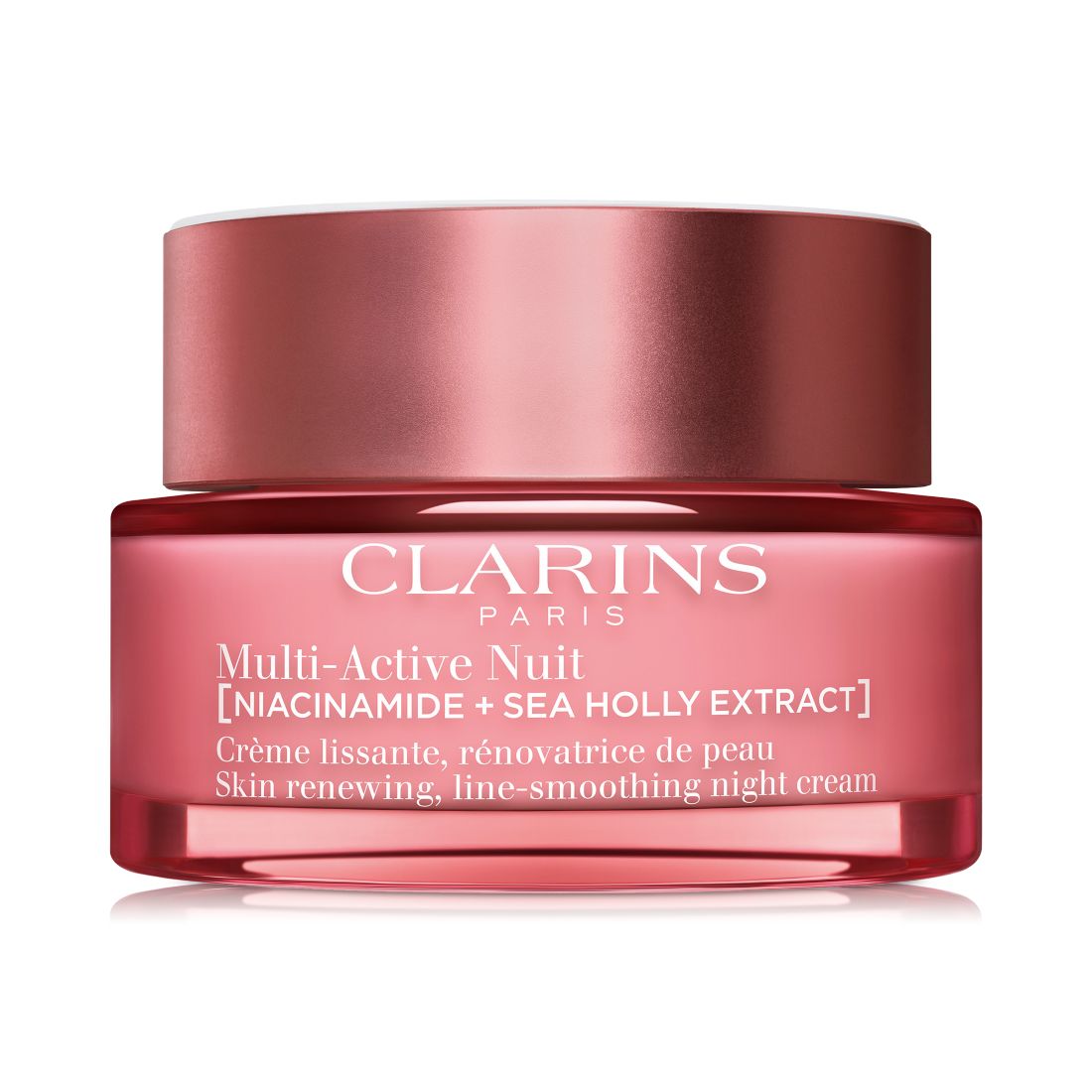 Clarins Multi-Active Night Moisturizer For Lines, Pores & Glow With Niacinamide, 1.7 oz.