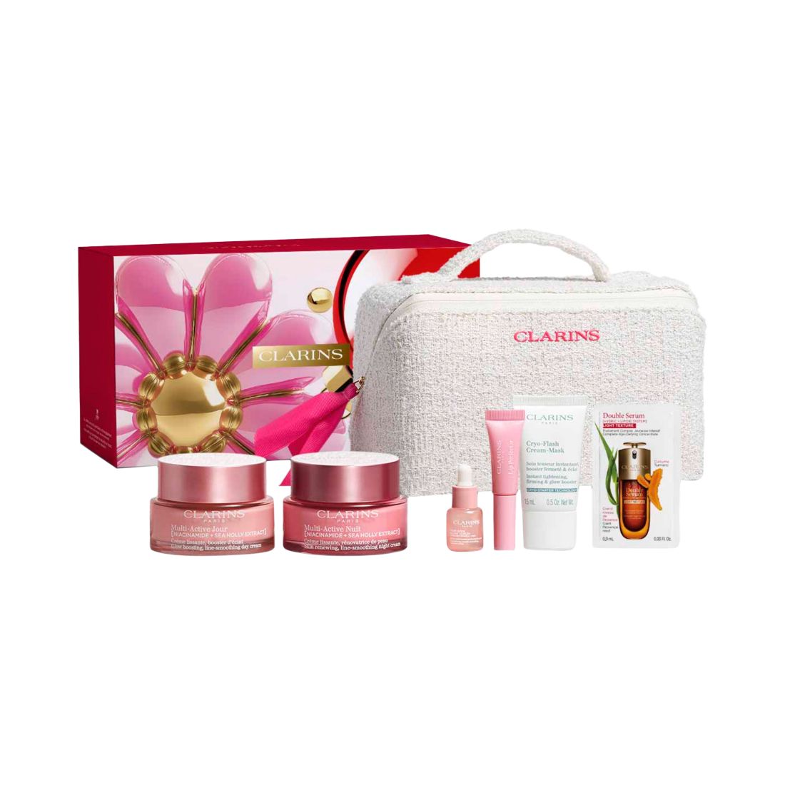 Clarins 7-Piece Multi-Active Luxury Skincare Gift Set
