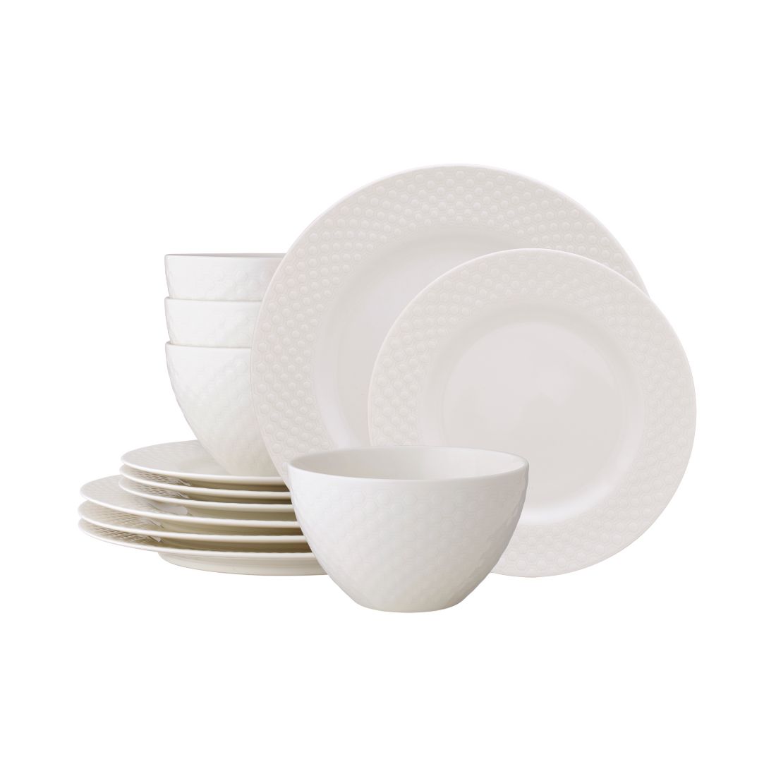 Noritake Kikko 12-Pc. Dinnerware Set, Service for 4