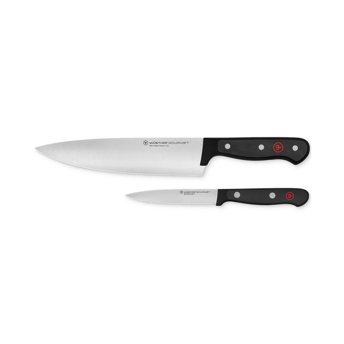 Wusthof Gourmet Black 2-Piece PrecisionEdge Chef's Set