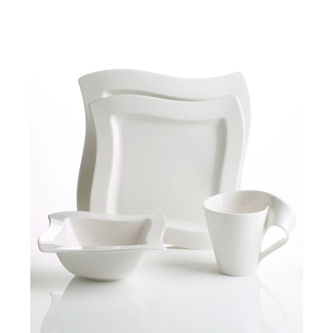 Villeroy & Boch New Wave 4-Piece Place Setting