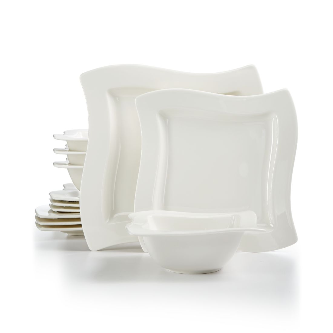 Villeroy & Boch New Wave 12 Pc. Dinnerware Set, Service for 4, Exclusively at Macy's
