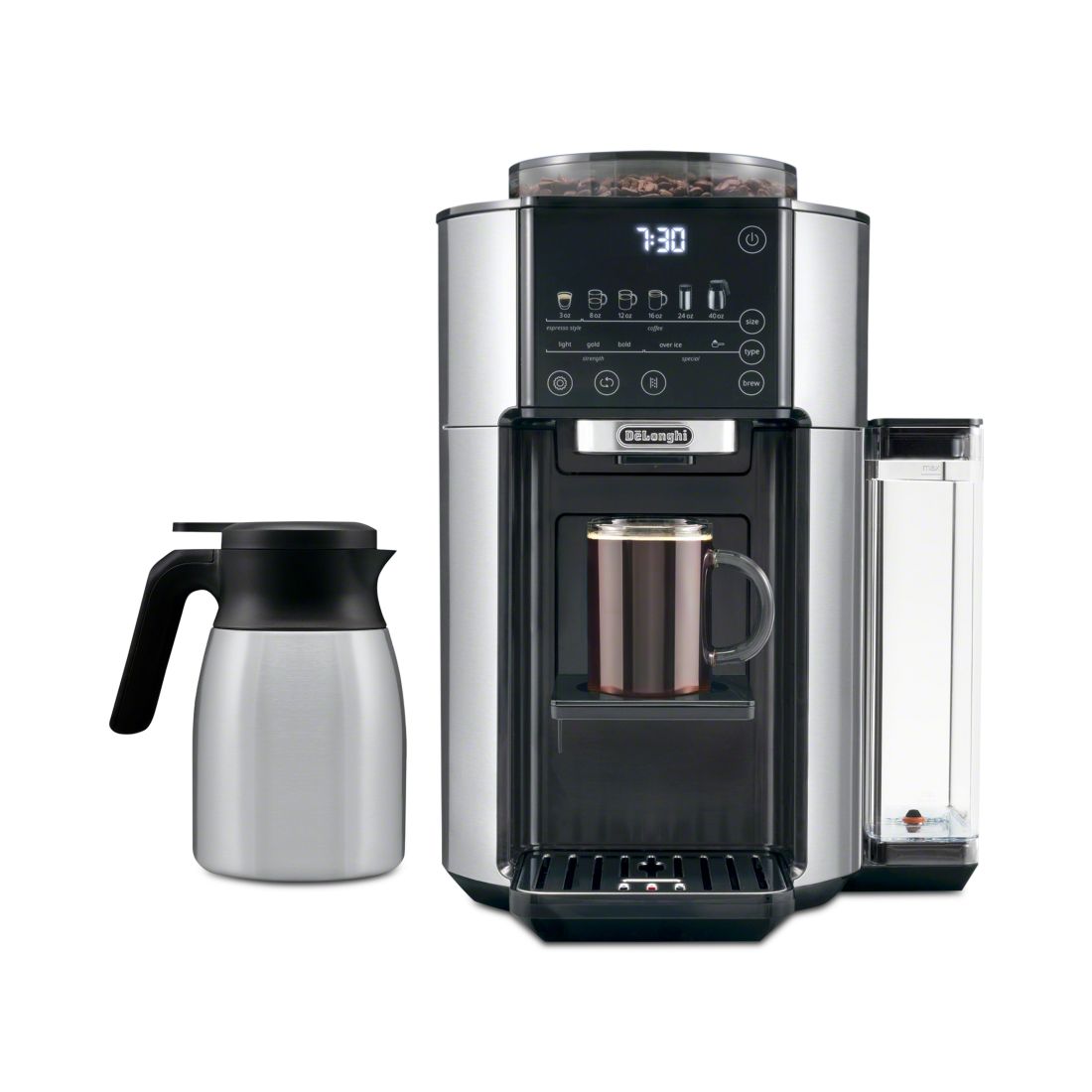 De'longhi TrueBrew Automatic Bean Extract Coffee Machine with Carafe