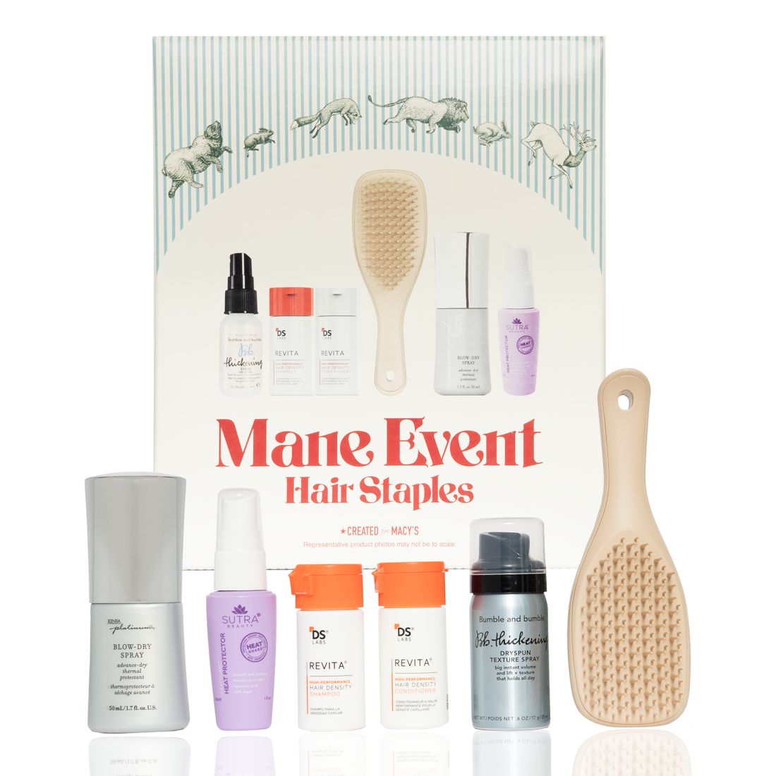 Created For Macy's 6-Piece Mane Event Hair Staples Set
