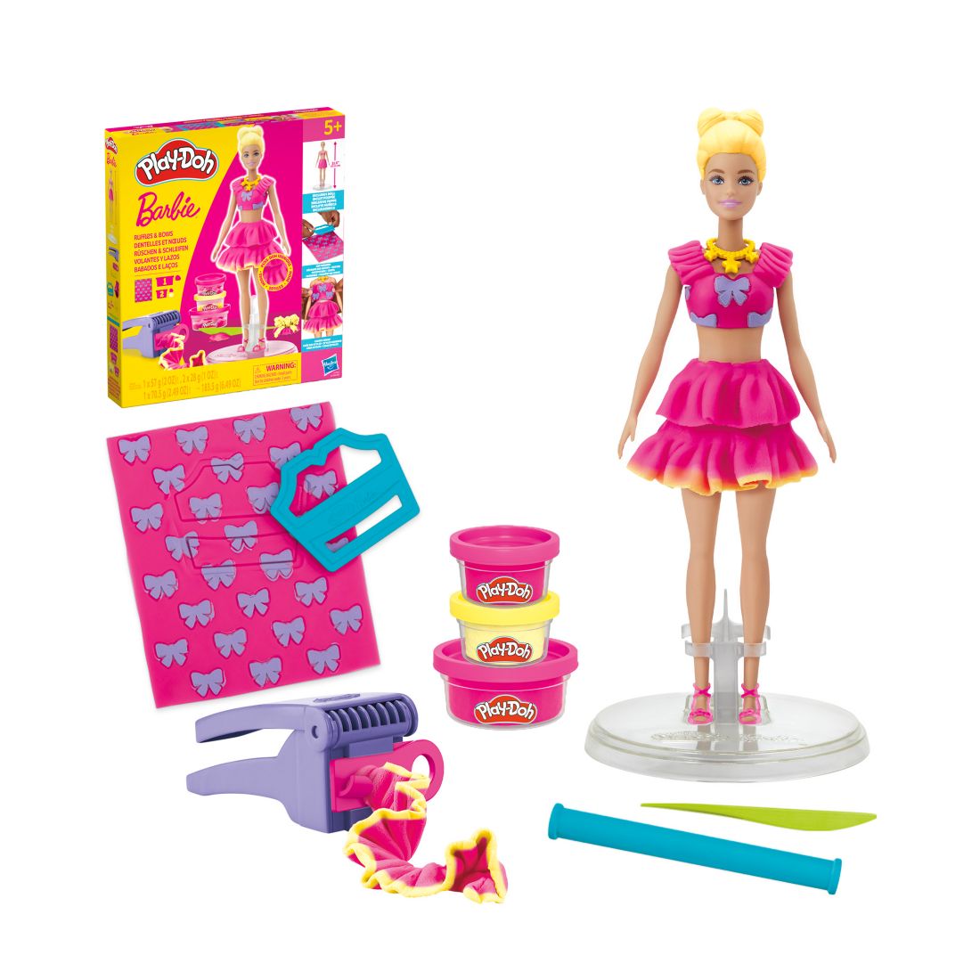 Play-doh Barbie Ruffles and Bows Set