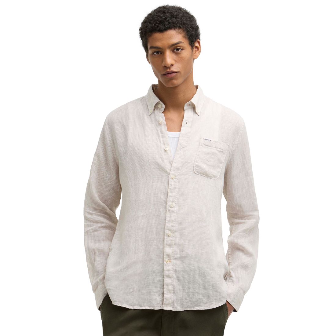 Barbour Linton Linen Tailored Shirt