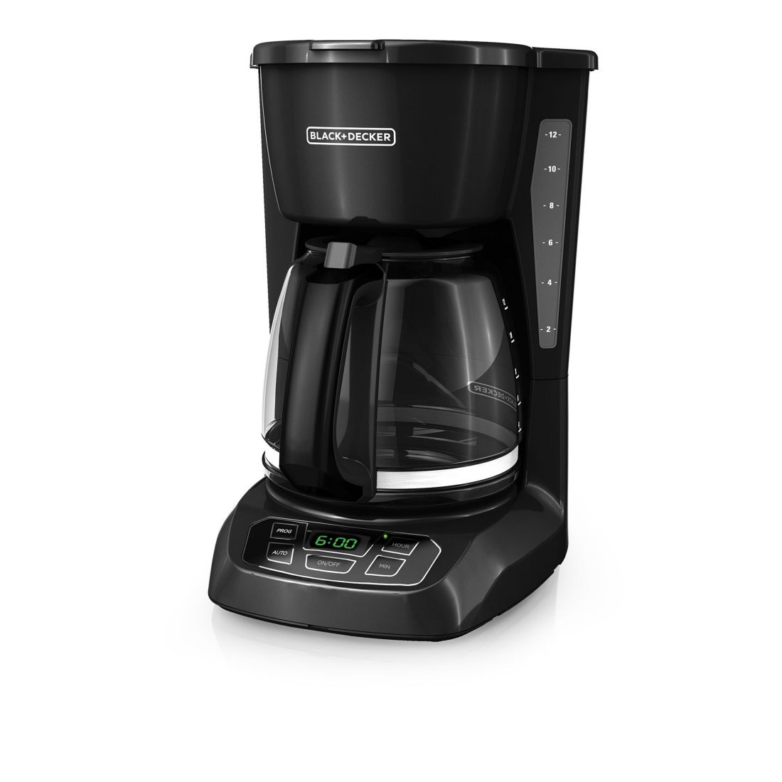 Black+Decker 12-Cup Programmable Glass Carafe Coffeemaker