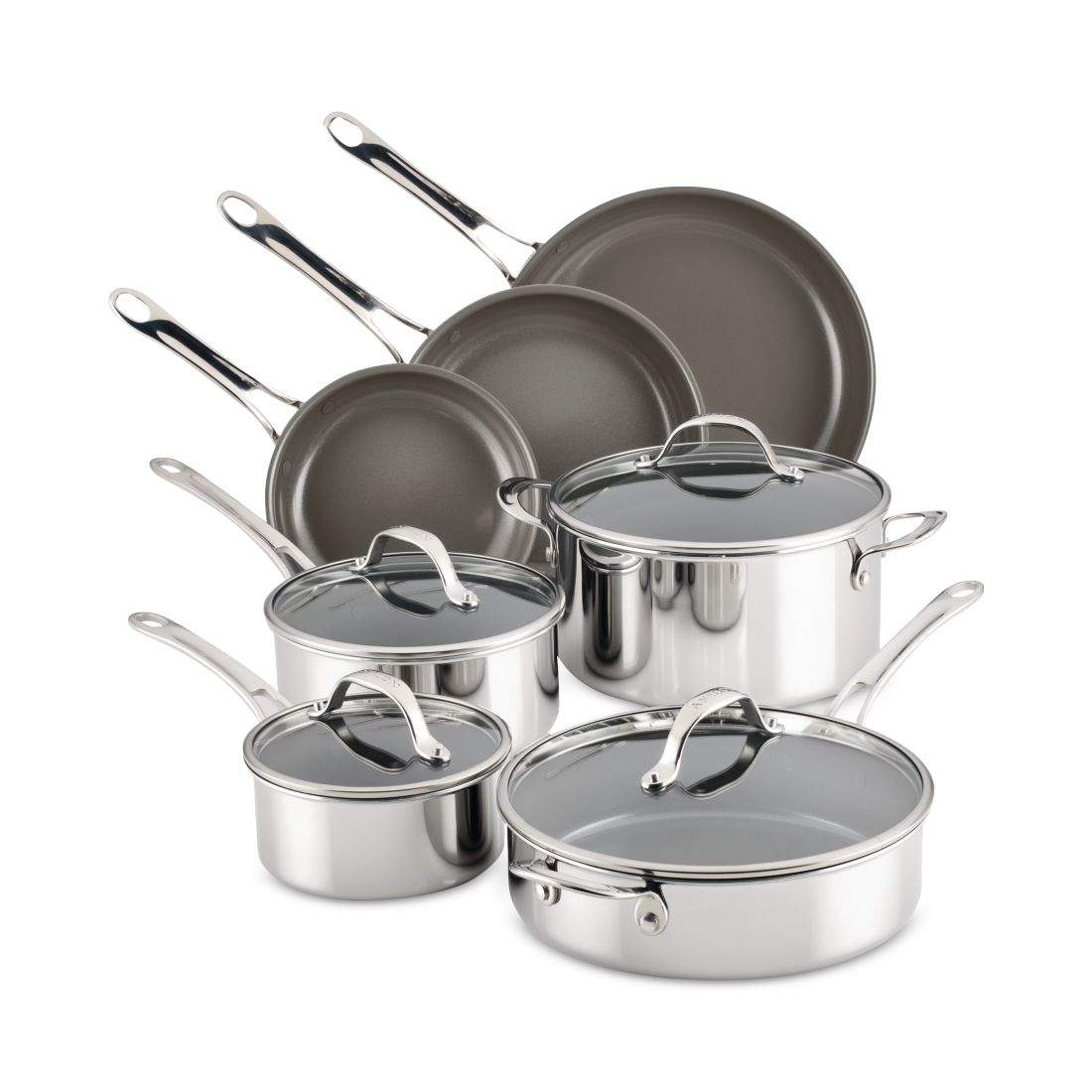 Anolon EverLast Ceramic Nonstick 11-Pc. Cookware Set