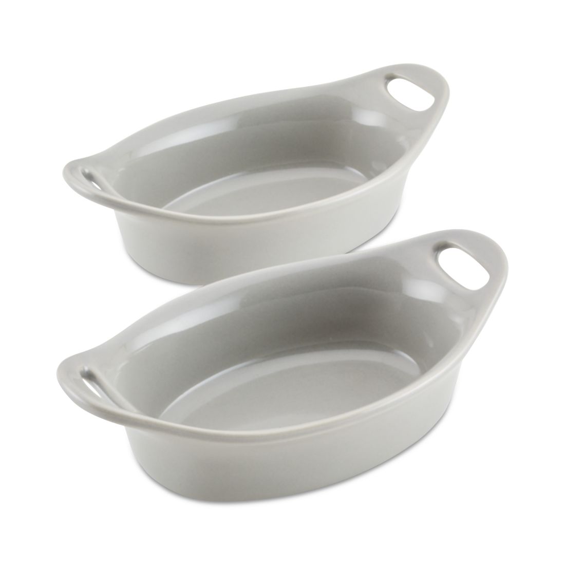 Rachael Ray Ceramics 2-Pc. Oval Au Gratin Set