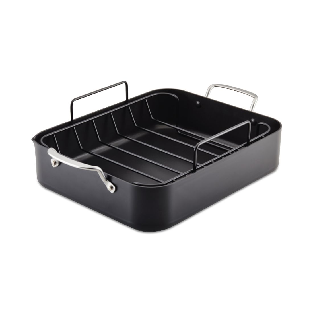Kitchenaid Hard-Anodized Roaster & Rack Set