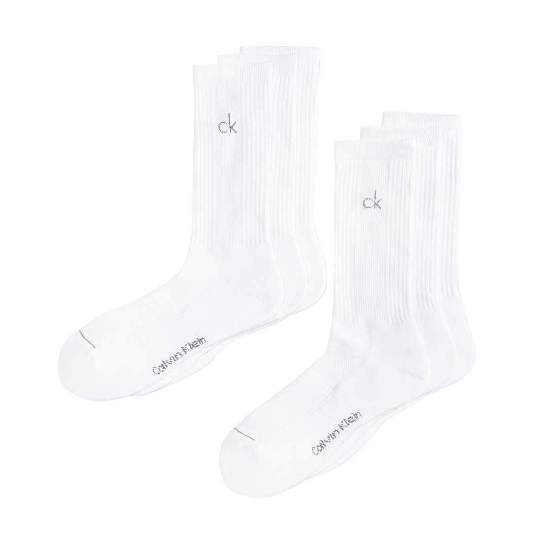 Calvin Klein Men's Athletic Performance Crew Socks 6-Pack