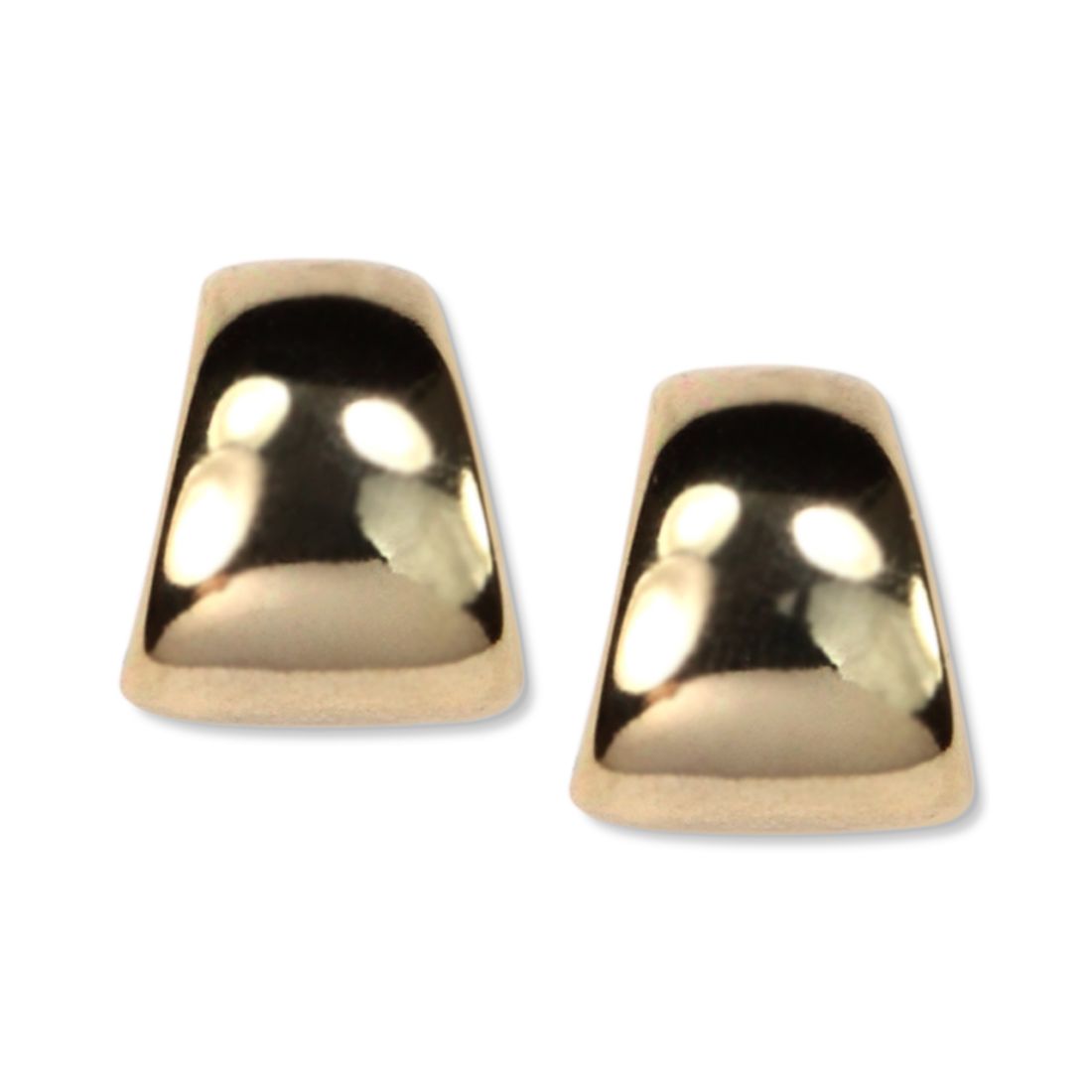 Anne Klein Gold-Tone Button Post Earrings