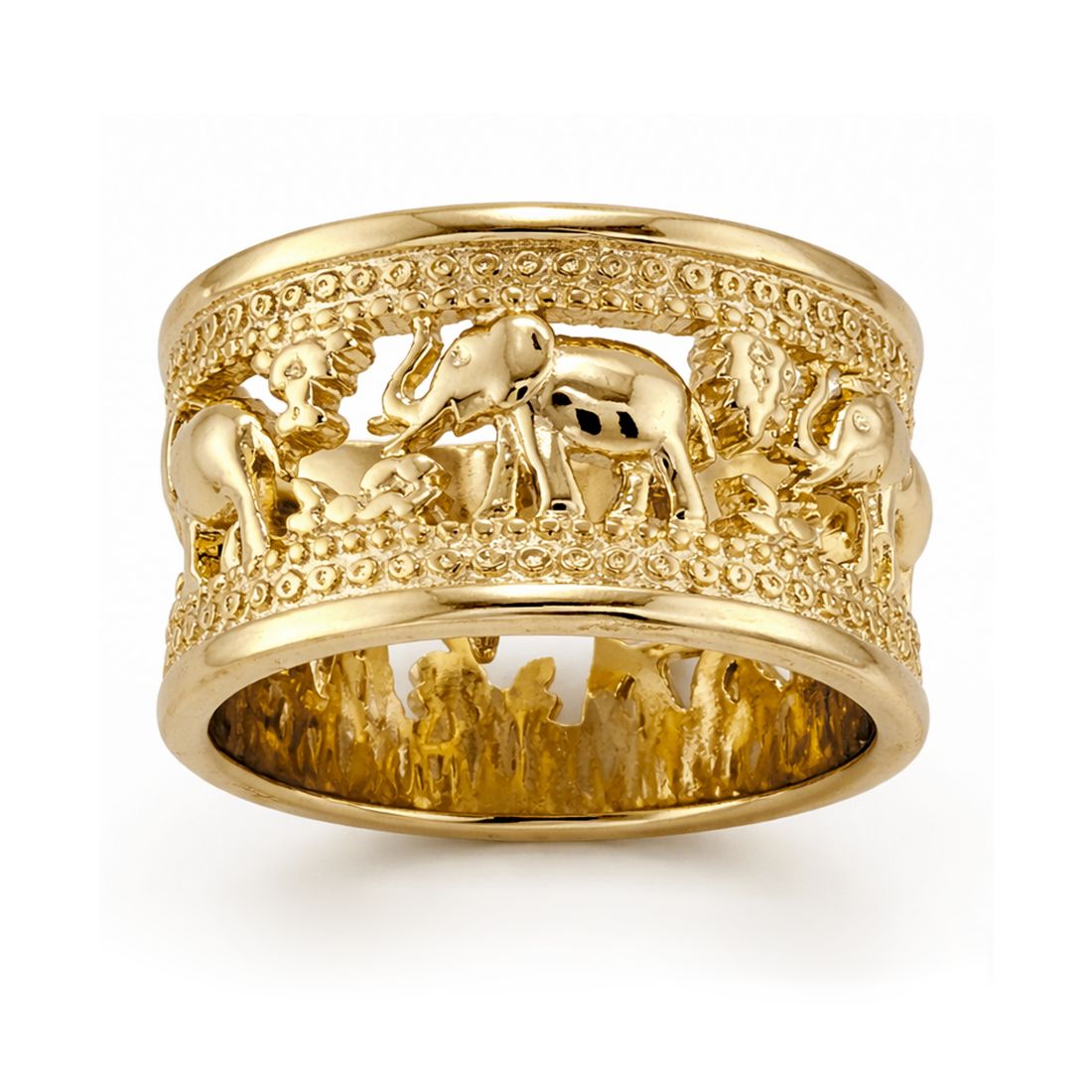 And Now This Elephant Band Ring
