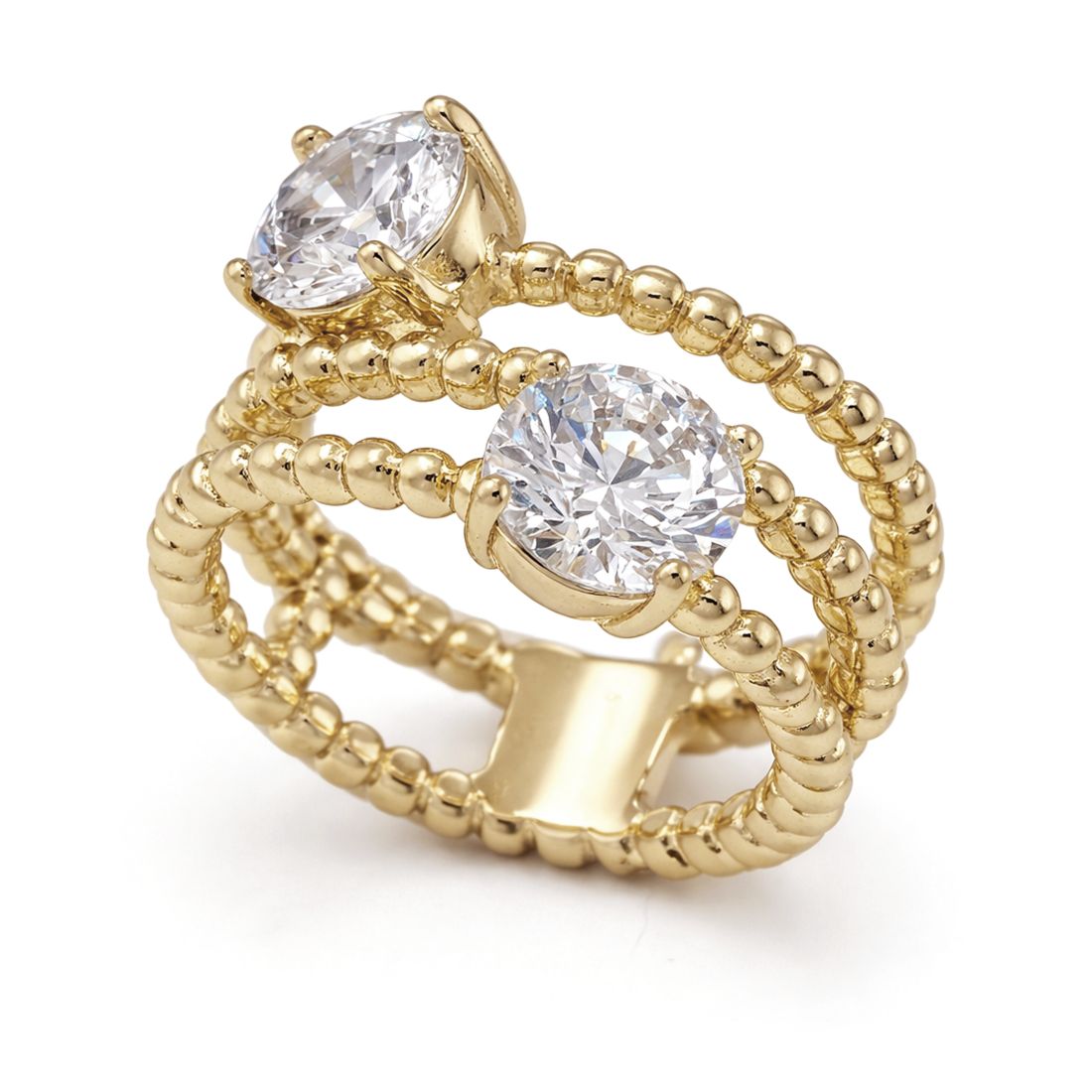 And Now This Clear Cubic Zirconia Ring