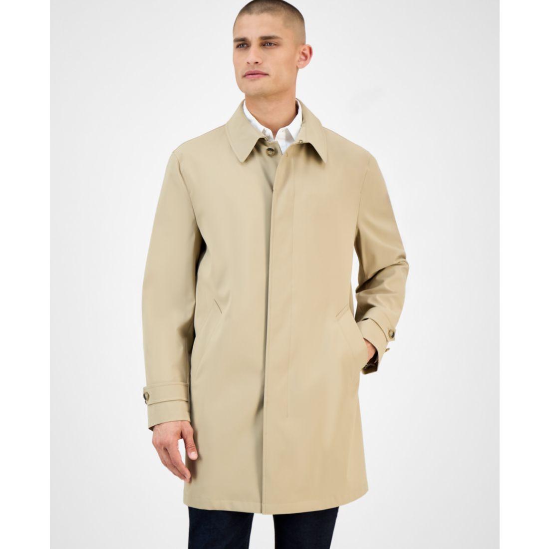 Michael Kors Men's Classic-Fit Raincoat