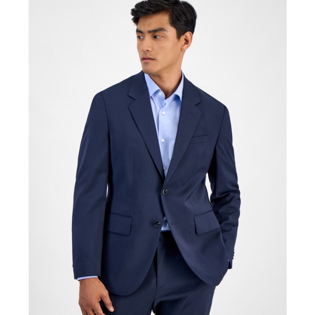 Hugo Boss Hugo by Hugo Boss Men's Modern-Fit Solid Wool-Blend Suit Separate Jacket
