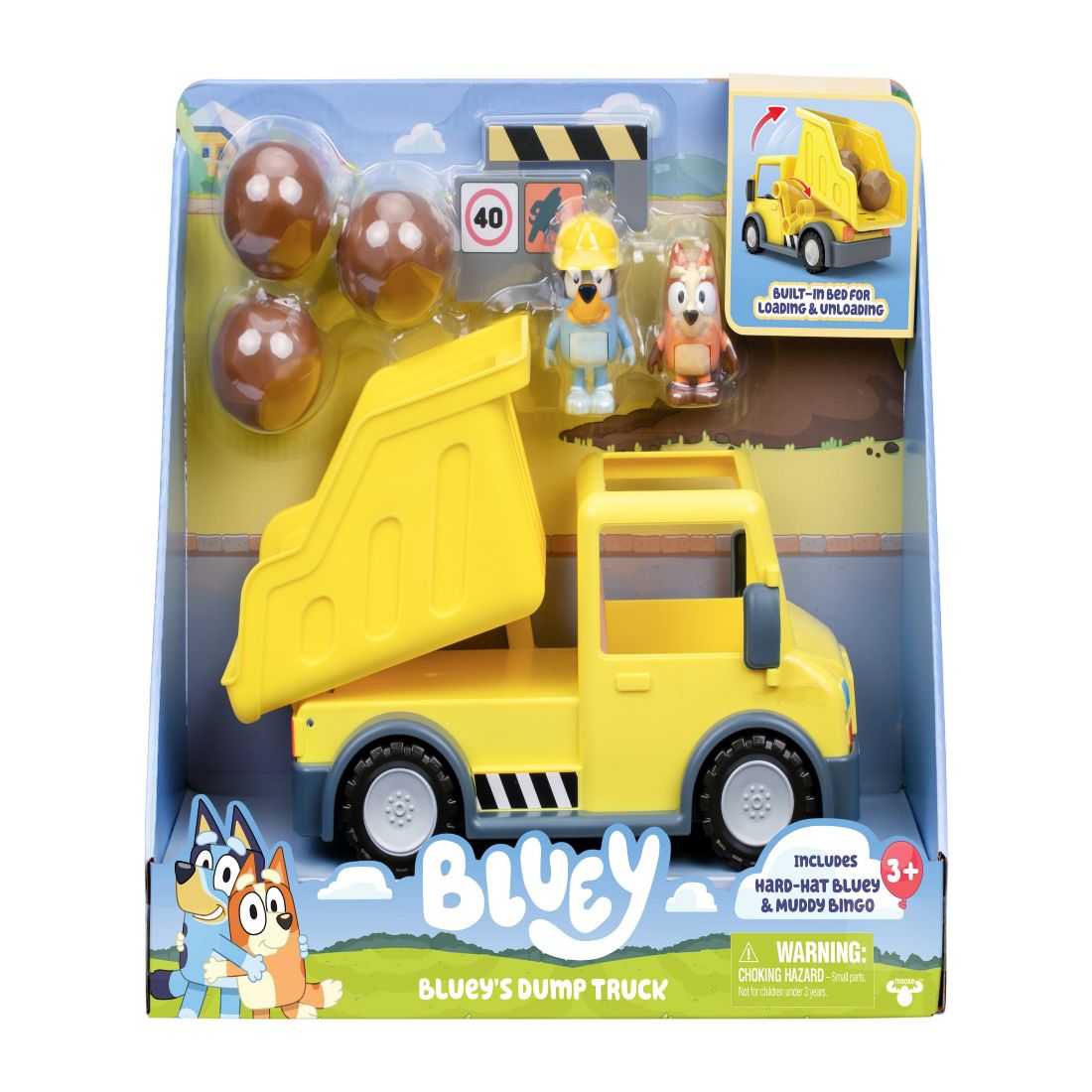 Bluey Dump Truck Playset