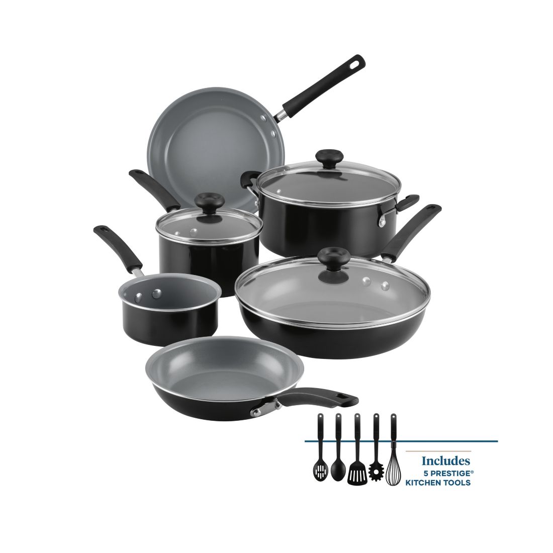 Farberware Classic Stainless Steel 15-Pc. Cookware Set