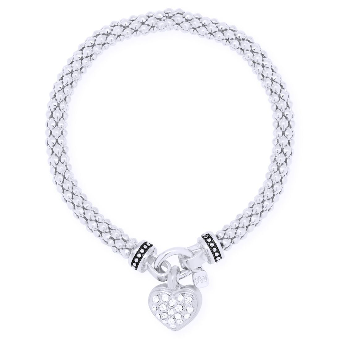 Nine West Boxed Heart Stretch Bracelet