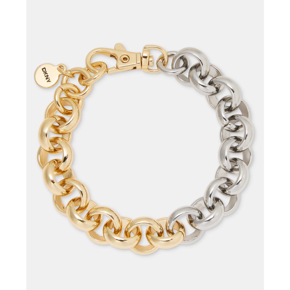 Dkny Round Chain Link Bracelet
