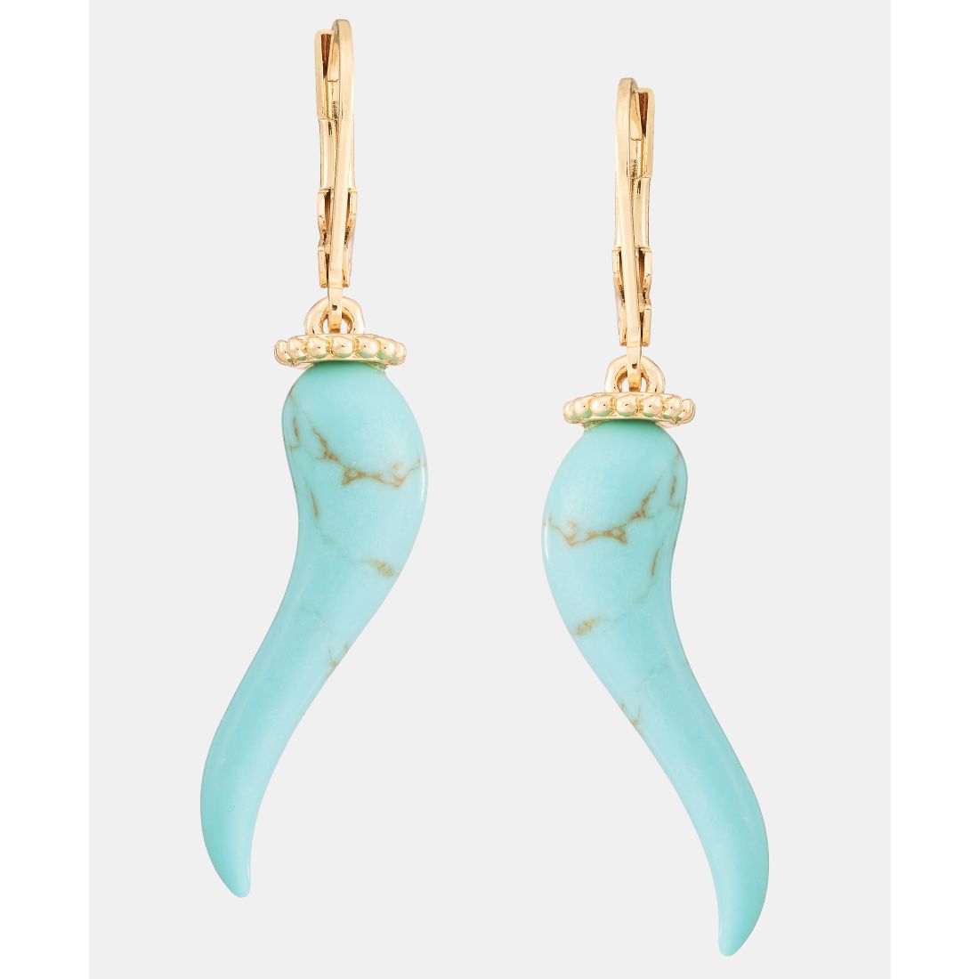 Lonna & Lilly Horn Drop Earrings