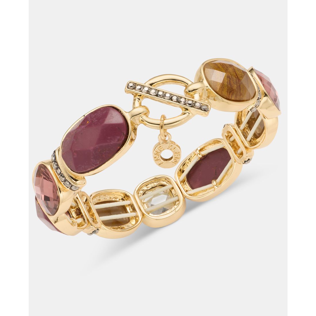 Anne Klein Stone Stretch Bracelet