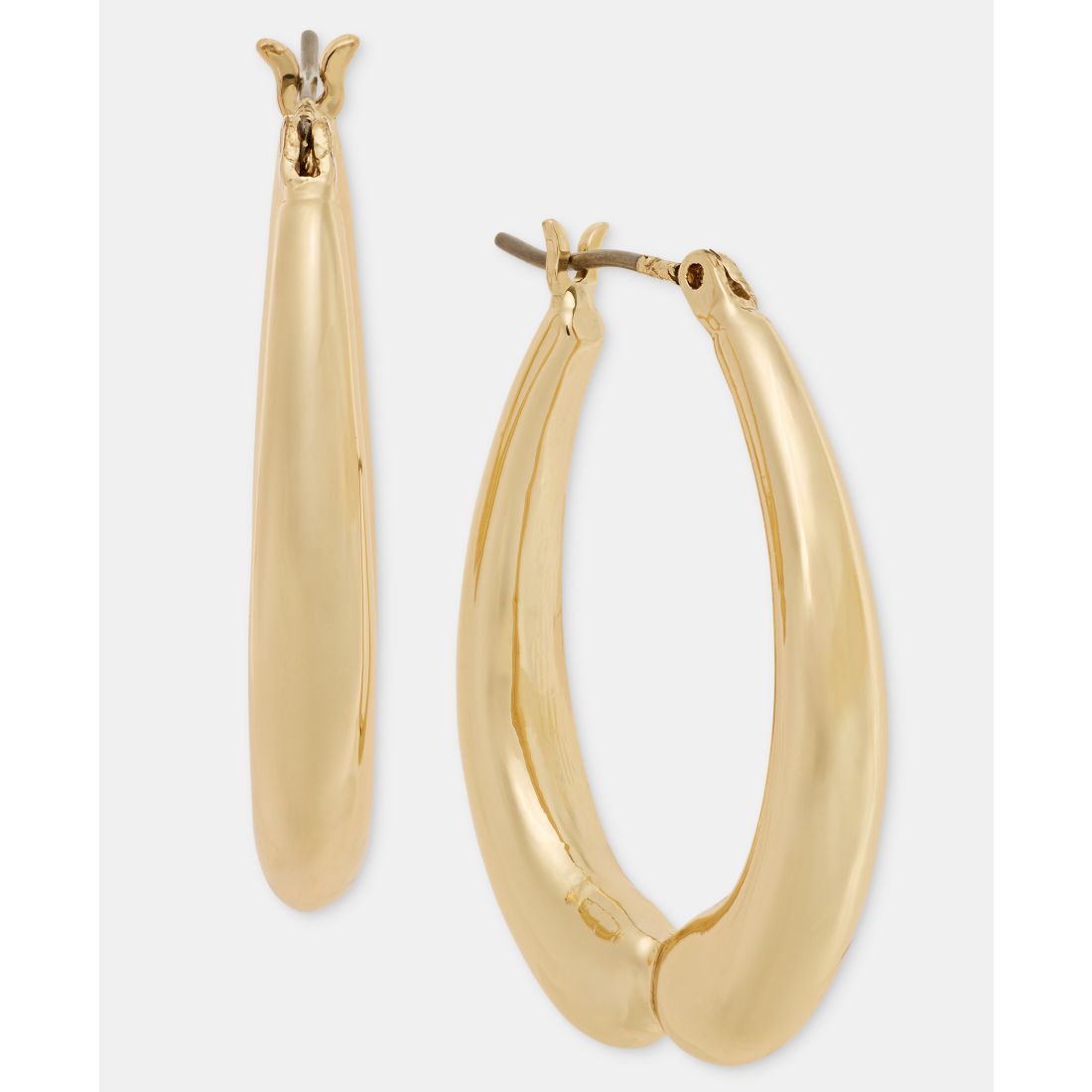 Anne Klein Puffy Arch Hoop Earrings