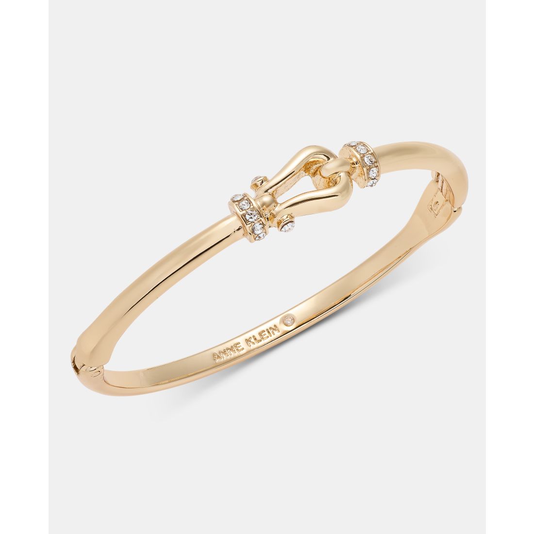 Anne Klein Pave Link Bangle Bracelet