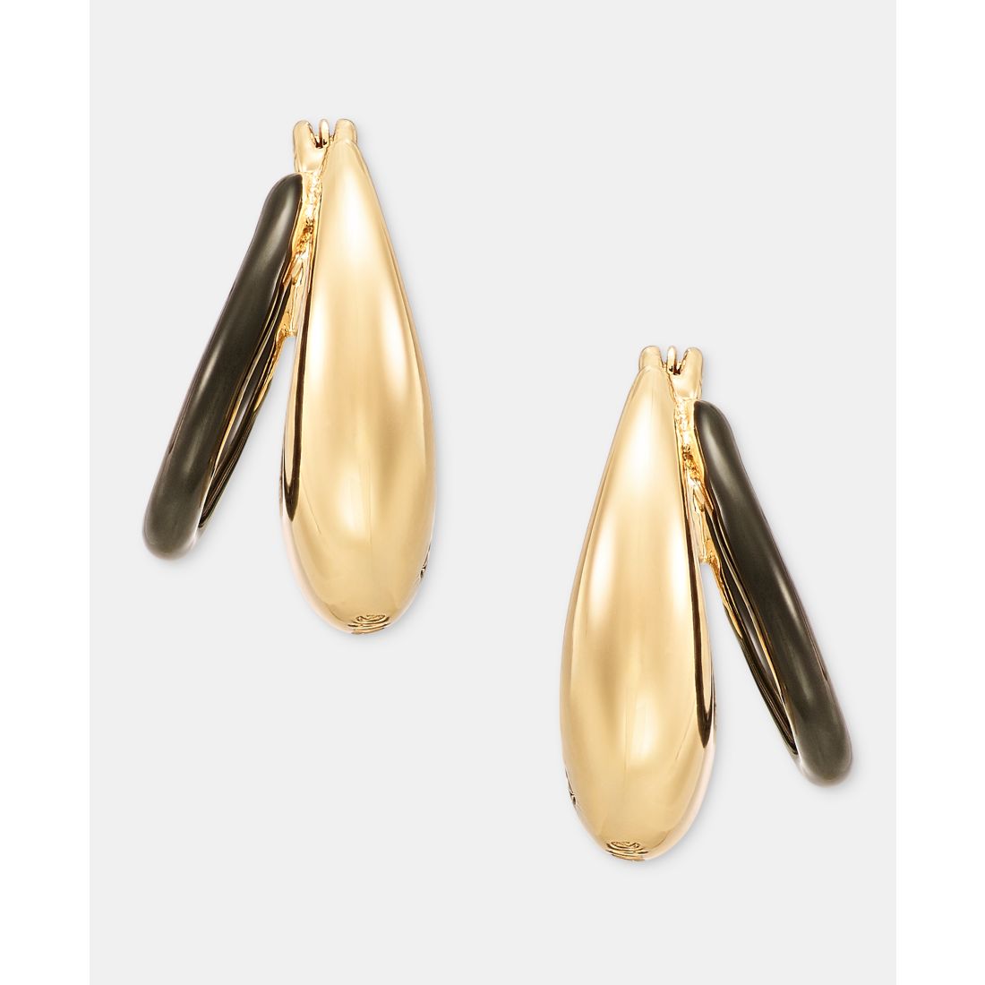 Dkny Puffy Split-Hoop Earrings