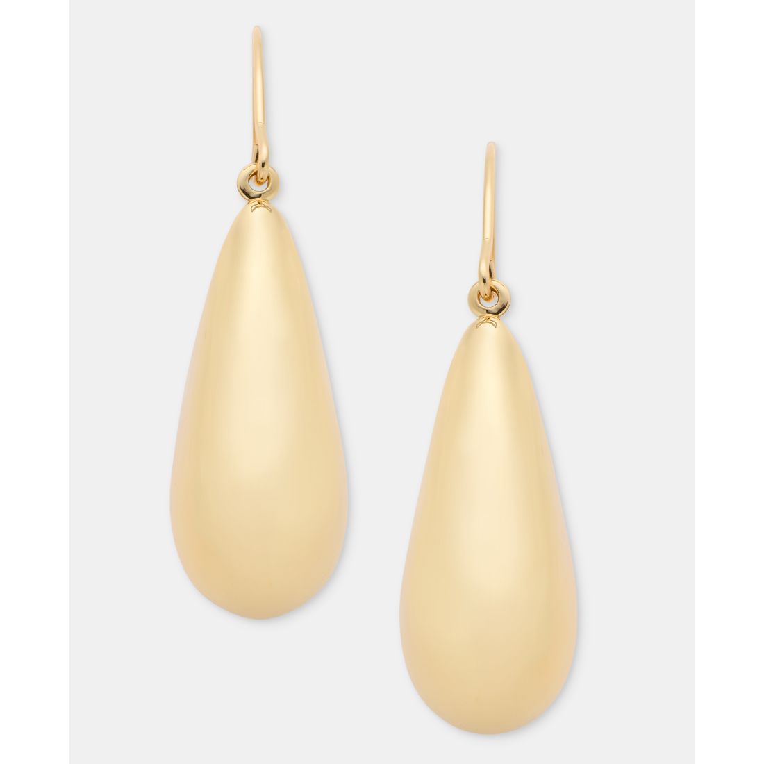 Dkny Puffy Statement Hoop Earrings